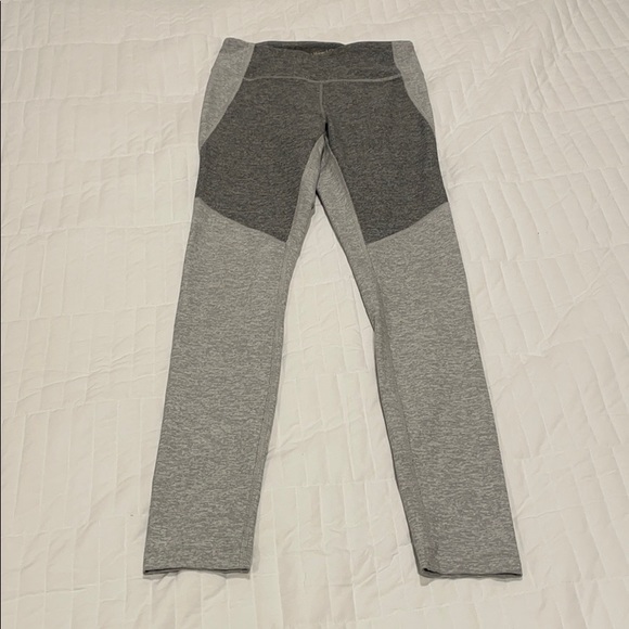 Outdoor Voices Grey 2 Tone Warmup Legging - Picture 1 of 7